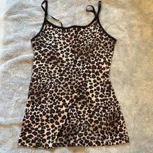 Leopard print tank